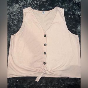 Old Navy button down tank